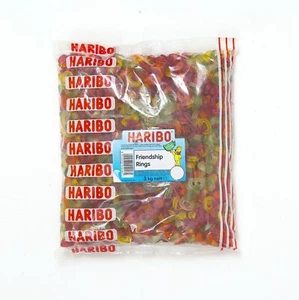 Haribo Friendship Rings – Pick & Mix Gummy Sweets – Party Treats & Gifts - Picture 1 of 3