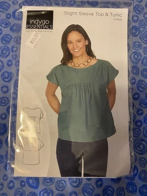 Slight Sleeve Top and Tunic Pattern by Amy Barickman - Indygo Junction - Image 1 of 2