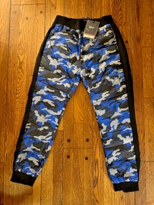 Pantalones de nieve de invierno azul gris camuflaje niños talla 14 nuevos - Imagen 1 de 5