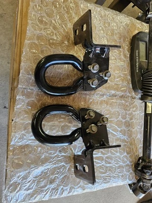 2011-2016年福特F250 F350超级重型保险杠支架拖钩 — 第 1/4 张图片