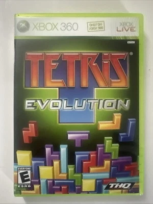 Tetris Evolution Microsoft Xbox 360 Complete CIB w/Case & Manual - Image 1 of 4