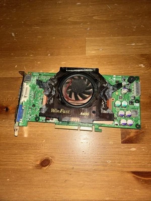 Leadtek WinFast A400 GT GeForce 6800 GT 256MB AGP rare Fast Free Shipping Read - Image 1 of 4