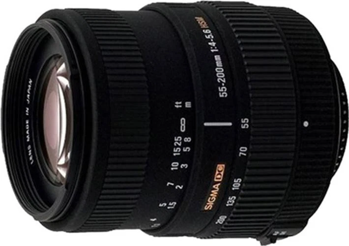 Sigma 55-200mm F/4-5.6 DC HSM Nikon Photography Camera Lens - Image 1 of 1