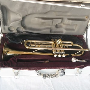Vintage Suzuki Musique Trompete mit Koffer (lesen) - Bild 1 von 10