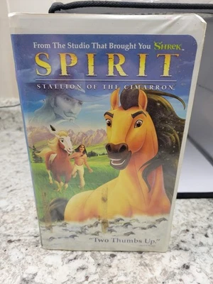Spirit Stallion of the Cimarron VHS 2002 Animation DreamWorks Family - Image 1 of 2