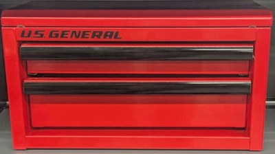 US GENERAL Mini Tool Box Harbor Freight RED US Stock QUICK SHIPPING - Image 1 of 4