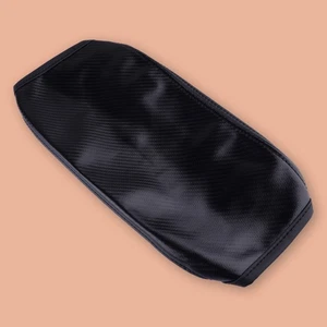Carbon Fiber Style Console Armrest Lid Cover fit for Subaru Forester 2019-23 - Picture 1 of 4