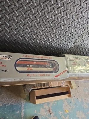 WILLIAMS CROWN EDITION O'GUAGE NEW HAVEN 370 371 Engine Dummy Set - Image 1 of 4