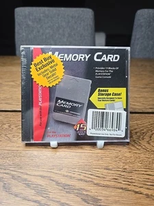 Performance Sony PlayStation 1 PS1 Memory Card CD Case Holder Metal Gear Solid - Picture 1 of 10