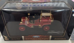1914 Ford Model T Fire Engine 1:18 Scale Die Cast Metal Model - Picture 1 of 2