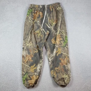 Y2K Jerzees Mossy Oak Camouflage Jogginghose Herren Größe Large Jogginghose Grunge Vintage - Bild 1 von 10