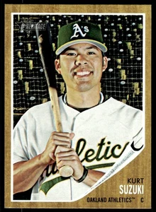 2011 Topps Heritage Kurt Suzuki Oakland Athletics #184 - Picture 1 of 2
