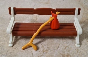 Playmobil 5504 Victorian Park Bench & Hobo Travel Stick/Sack - Picture 1 of 2