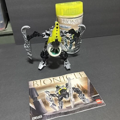 LEGO BIONICLE: Rorzakh 8618 Complete Set with Disk & manual, open box - Image 1 of 4