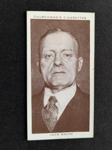 1938 Churchman Boxing Personalities Card # 43 Jack Smith (EX) - Picture 1 of 3