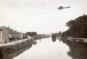 Aviation Circuit of Europe Reims-Liege Weymann Nieuport altes Branger Foto 1911 - Bild 1 von 4