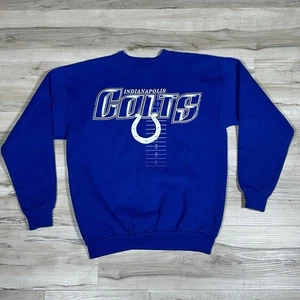 Vintage 1990’s NFL Indianapolis Colts Logo Athletic Sweatshirt Men’s Size M - Bild 1 von 14