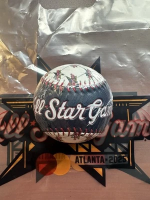 2025 MLB All Star Game Truist Park Ballpark Exclusive Baseball Ball - Image 1 of 4