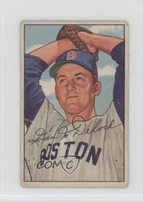 1952 Bowman Ivan Delock #250 Rookie RC - Image 1 of 2
