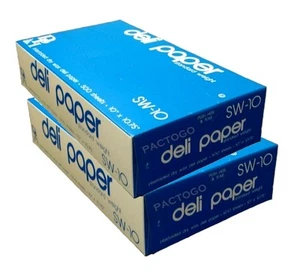 Hojas emergentes de papel delicatessen encerado seco duraderas de 10""x 10,75"" 2 x 500/PK - Imagen 1 de 2
