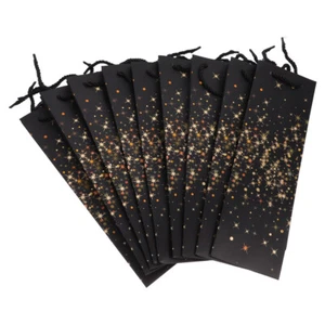 10 Pcs Gift Wrapping Bag Shopping Engagement Wine Bottle Bags Happy Birthday - Picture 1 of 12