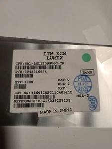 Reel Of 1000 Lumex SML-LXL1209SUGC-TR LED'S - Picture 1 of 1