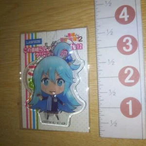 A66673 KonoSuba Gottes Segen auf dieser wunderbaren Welt! Schlüsselanhänger transparent Aqua - Bild 1 von 3
