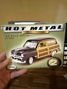 1-24 Testors -Hot Metal 1949 Ford Woody -Die Cast Metal- New No Box - Picture 1 of 13