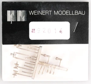 WEINERT MODELBAU H0m 92014 cabezas cruzadas con vías deslizantes para Mallet 99 5906, latón - Imagen 1 de 1