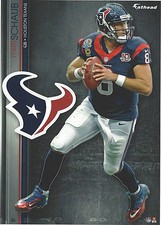 MATT SCHAUB FATHEAD TRADEABLES VIRGINIA CAVALIERS HOUSTON TEXANS STICKER 2013 35