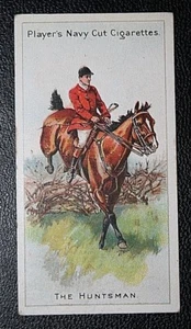 FUCHSJAGD Berittener Jäger Vintage Bildkarte KE18 - Bild 1 von 1