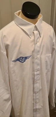 Винтажная футболка на пуговицах Teledyne Continental Americas Standard Aviation  - Изображение 1 из 4