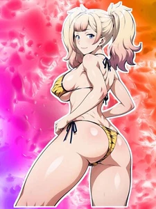 Anime Waifu Hanime Yariko Vinyl-Aufkleber 6" - Bild 1 von 1