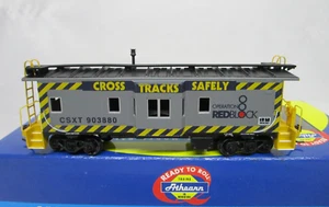 Athearn HO Scale CSX CSXT ORB Safety Bay Window Caboose Car #903880 7453 - Picture 1 of 8