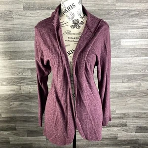 AMERICAN EAGLE Open Style Long Sleeve Burgundy Cardigan Sweater Women's Size XS - Picture 1 of 11