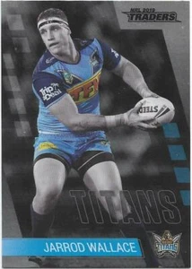 2019 Nrl Traders Platinum Parallel (PS050) Jarrod WALLACE Titans - Picture 1 of 1