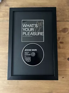 Signed / Autographed - Jessie Ware What’s Your Pleasure? - CD + COA Framed - Picture 1 of 1