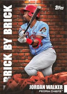 2022 Topps Pro Debut Brick By Brick #BB16 Jordan Walker RC Rookie Card 💎⚾💎