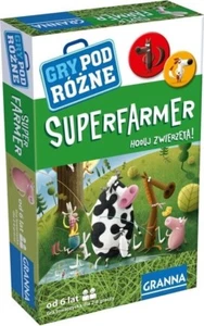 Super Farmer SUPERFARMER PODRÓŻNY Wiek: 6+ GRA PLANSZOWA podróżna Polska Gra - Picture 1 of 6