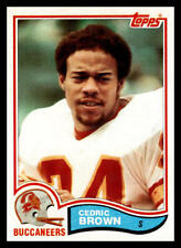 1982 Topps Cedric Brown #496 Tampa Bay Buccaneers