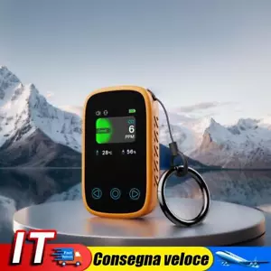 3 in 1 Air Quality Tester Carbon Monoxide Temperature Humidity Detector(Orange) - Bild 1 von 10