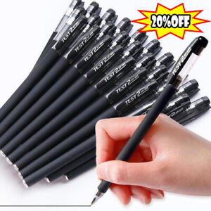 Black Gel Pen 0.5mm Full Matte Water Pens Writing Stationery Supply O NICE
