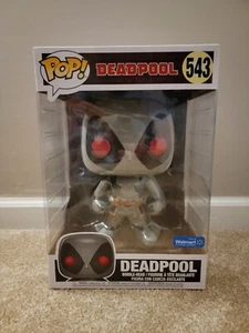 Funko Pop Marvel Grey Deadpool #543 10" Walmart Exclusive - Imagen 1 de 6