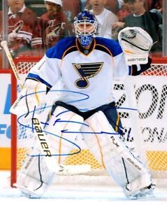 BRIAN ELLIOTT NHL '2 x All-Star Game' signed in-person photo 8x10 autograph
