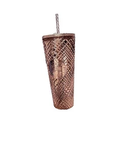 NEU Starbucks Holiday Metallic Roségold Chrom Schmuck Becher 24 Unzen SELTEN 2023 - Bild 1 von 2