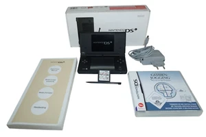 Nintendo DSi schwarz OVP Konsole Handheld Spielekonsole PAL  gebraucht getestet - Bild 1 von 19