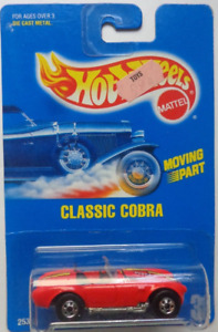 1992 Hot Wheels Classic Cobra Col. #31 (Basic Hub Wheels)