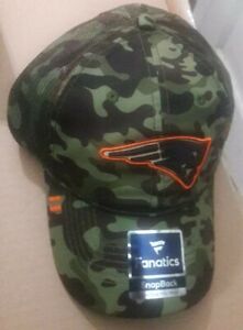 New England Patriots football camouflage Hat embroidered Pats NFL- headwear Cap