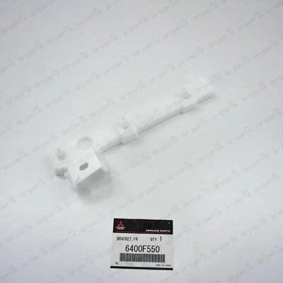 NEW GENUINE MITSUBISHI LANCER RIGHT PASSENGER SIDE FRONT BUMPER BRACKET 6400F550 - Image 1 of 4