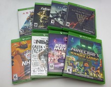 Lot of 8 Xbox One Games Anthem,Destiny 2,NBA,Minecraft,Elder Scrolls,NHL,Destiny
